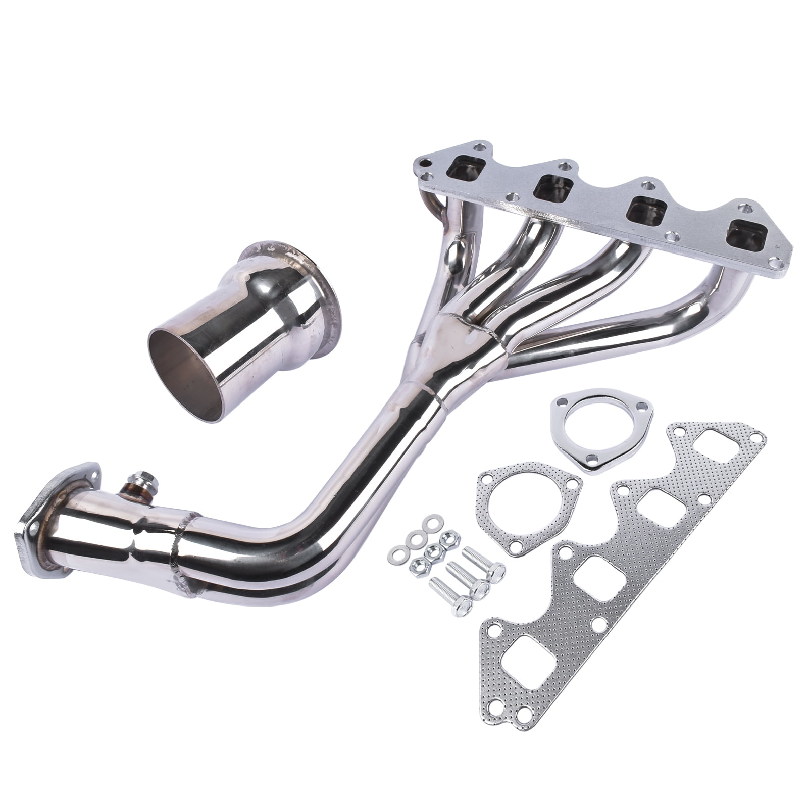 GELUOXI Stainless Steel Exhaust Manifold Header with Gaskets for Suzuki Samurai Sidekick 1.3L 1.6L