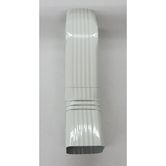Aluminum Offset Downspout Elbow (2x3 A, HIGH GLOSS WHITE)