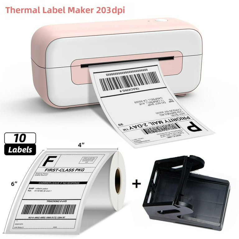 Thermal Label Printer, Thermal Shipping Label Printer 4x6 for Small  Business, Label Maker Compatible with , , Shopify, FedEx, UPS,  USB Label