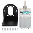 thumbnail image 1 of DC Gear Motor Micro Small Low Speed Large Torsion Permanent Magnet 24V XD37GB3530 Bracket(20rpm/min ), 1 of 5