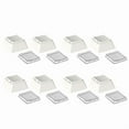 thumbnail image 6 of 8pcs PBT Blank Keycap Set Cheey Profile PBT+PC 1U Keycaps for Mechanical Keyboards with Durability Classical Color, 6 of 7
