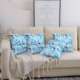 thumbnail image 7 of Throw Pillow Covers, Math Print ruler blue Soft Square Pillow Cases with Invisible Zipper for Couch Bed Sofa, Farmhouse Fall Home Decor 18"x18", 7 of 7