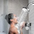 thumbnail image 4 of High Pressure Showerhead with 5 Adjustable Spray Settings and Swivel Ball Joint, 4 of 5
