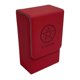 thumbnail image 1 of Red Tarot Card Storage Box PU Leather Game Poker Deck Card Frame, 1 of 5