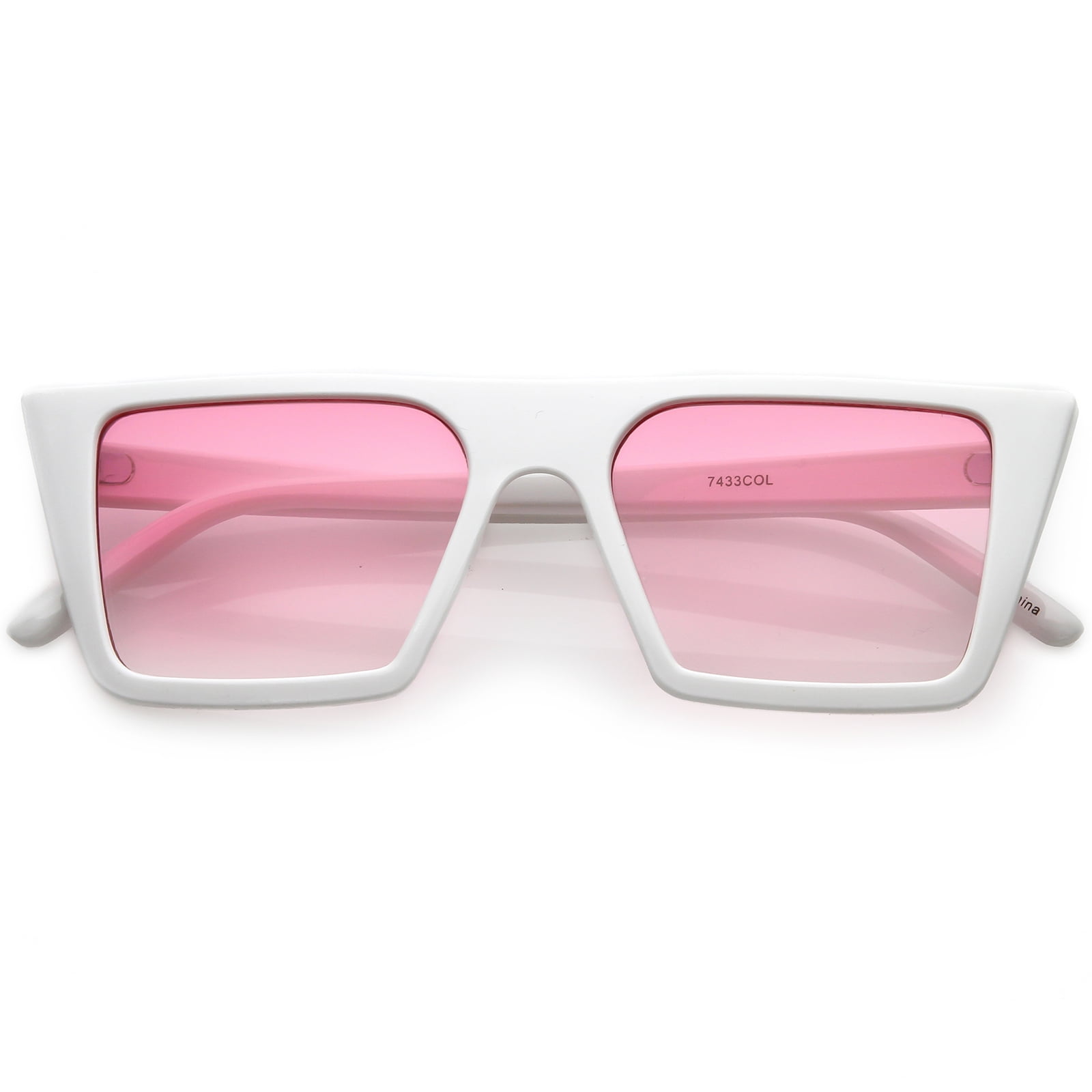 pink square sunglasses