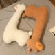 thumbnail image 5 of Ryttir Almohada De Peluche De 29,5 Pulgadas, 15 % Más Gordita, De Llama Grande, Con Peso Suave, Para Niños Y Adultos, Regalo De Llama Perfecto Para Acurrucarse Y Decoración De Habitaciones, 5 of 5