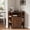 Amber Pine, variant on Corner Cabinet, Corner Storage Shelf with USB Ports and Outlets Industrial Organizer for Small Space Wooden 6-Cubby Bookshelf for Study, Playroom, Living Room (Amber Pine)