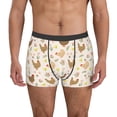 thumbnail image 1 of Balery Chicken Family Calzoncillos bóxer para hombre, ropa interior de algodón suave y transpirable con cinturilla de nailon-XX-Large, 1 of 5