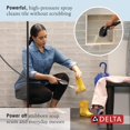 thumbnail image 3 of Delta Faucet ProClean Matte Black Hand Shower with Slide Bar, Handheld Shower with High Pressure Spray, Black Shower System with Handheld, Matte Black 51584-BL, 3 of 5