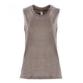 thumbnail image 1 of Next Level - Camiseta Sin Mangas Festival Sin Mangas para Mujer (Ceniza), 1 of 2