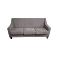 thumbnail image 6 of Baxton Studio Arcadia Grey Fabric Upholstered 3 Seater Sofa - PICK UP IN NJ, 6 of 9