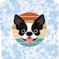 thumbnail image 4 of Inktastic Boston Terrier Dog Retro Sunset Boys or Girls Toddler T-Shirt, 4 of 5