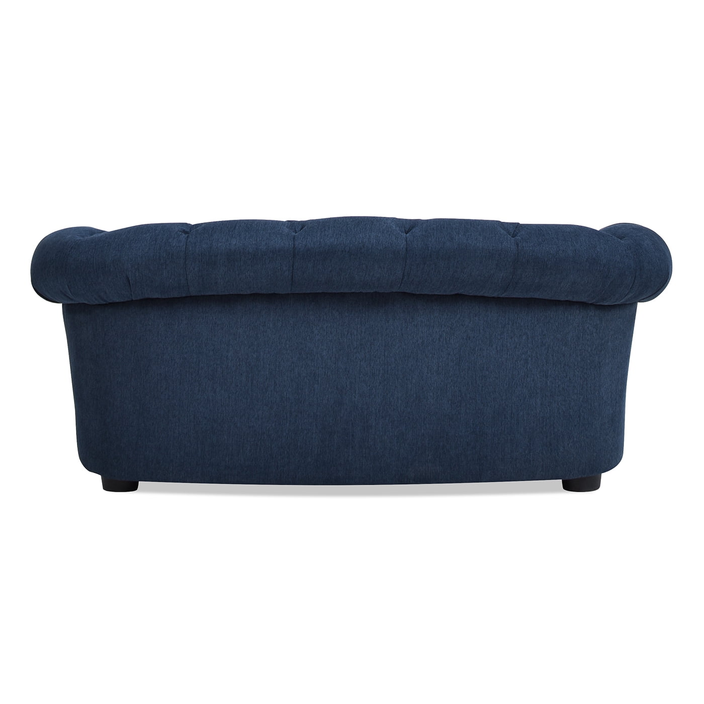 36.5" Chesterfield Dog Sofa Bed, Medium, Pacific Blue Stain Resistant High Performance Polyester