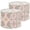 Color 2, variant on Mexican Talavera Lampshades 2 Pack Floral Patterned Ceramic Tiles Soft Pastel Colors 13"x13"x10" Light Shade for Table Lamps Floor Lamp Shades Lampshade Replacement Easy Assembly