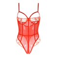 thumbnail image 2 of Gibobby Conjunto de lencería Sexy Lencería sexy para mujer, diseño de mujer con juego de lencería sexy(Rojo, G), 2 of 5