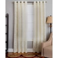 thumbnail image 2 of Miller Curtains Morris Textured Window Panel, 50×84, Natural, 2 of 4