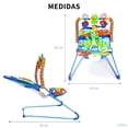 thumbnail image 3 of Mecedora Silla Columpio De Bebé Vibrador Para Bebé Musical, 3 of 5