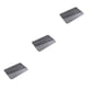 thumbnail image 5 of Alfombra de baño Bewildely antideslizante gris 40*60 CM, 5 of 6