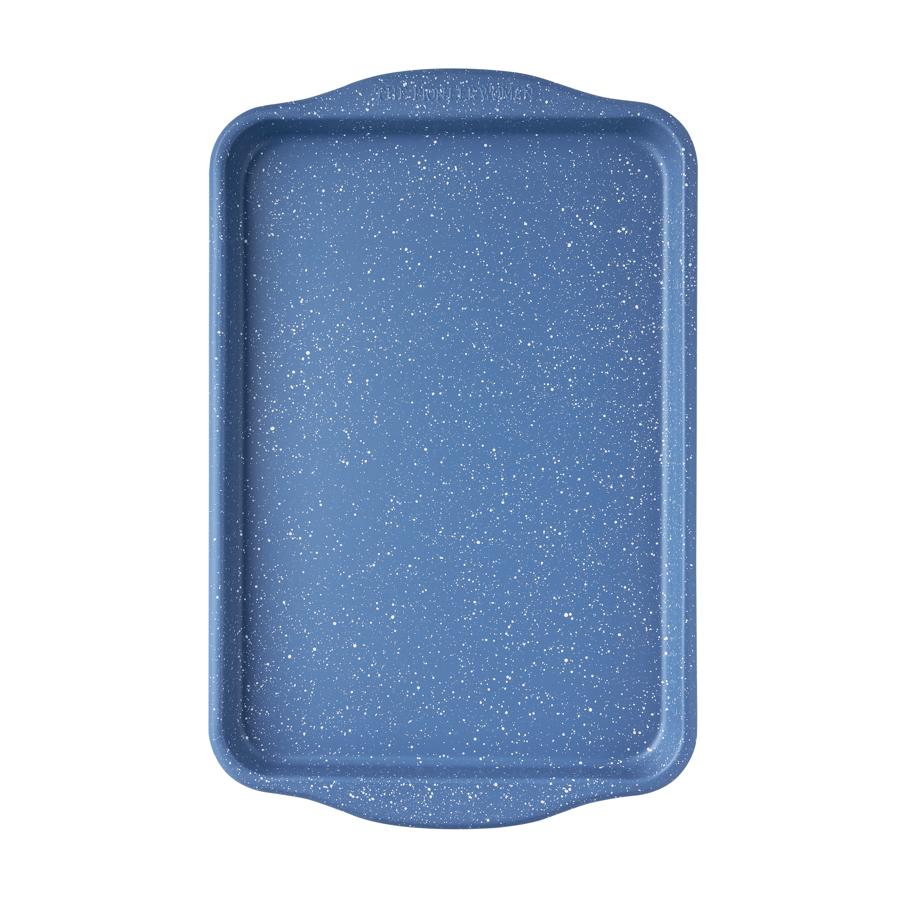 The Pioneer Woman Non-Stick Quarter Sheet Pan, Blue Speckle