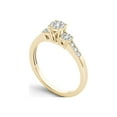 thumbnail image 2 of 1/3 Carat T.W. Diamond 10kt Yellow Gold Trilogy Set Engagement Ring, 2 of 3