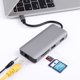 thumbnail image 4 of 9-en-1 tipo C Hub 2 USB3.0 y 1 adaptador multipuerto de puertos USB C PD 100W para computadora portátil, 4 of 6