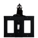 thumbnail image 1 of Faro GFI individual interruptor y cubierta GFI EGSG-10 Village Wrought Iron, 1 of 1