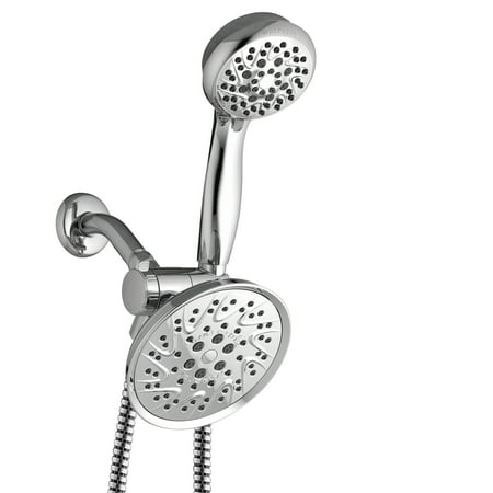 waterpik shower head dual rain vfc powerspray chrome system mode held hand combo zoom walmart sold drencher