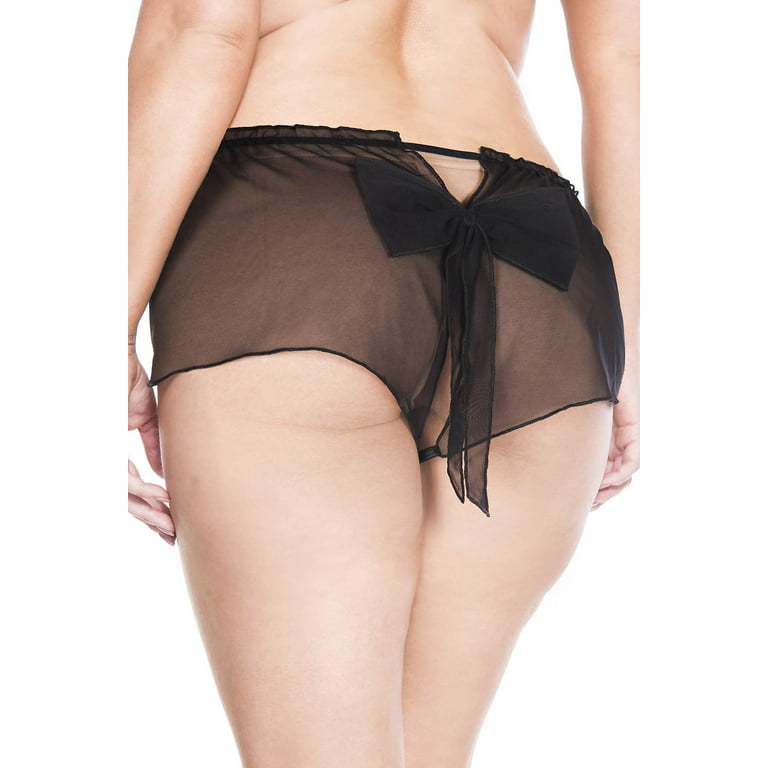 Shop Women's Plus Size Crotchless Panties Crotchless Underwear