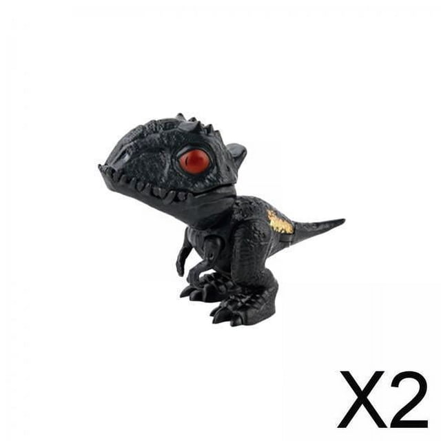 Juguete de dinosaurio CUTICAT Marioneta de dinosaurio de Mano 2 piezas