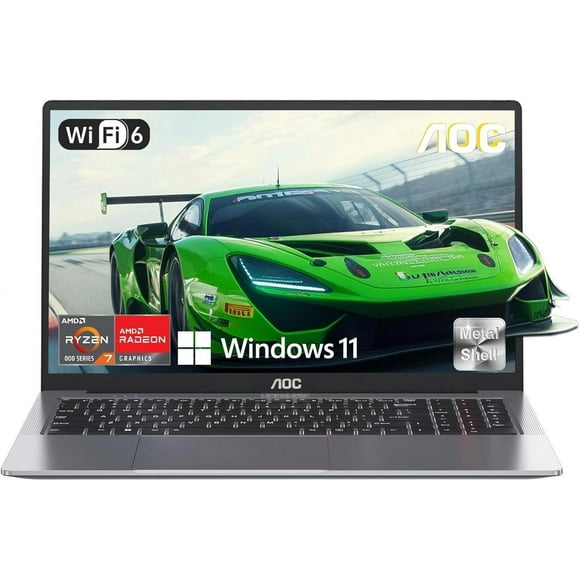 2025 Laptop with AMD Ryzen 7 5700U Processor(8C/16T, Up to 4.3GHz), 16.1“ FHD Display Laptop Computer with Backlit Keyboard, 16GB RAM 512GB NVMe SSD, WiFi 6,