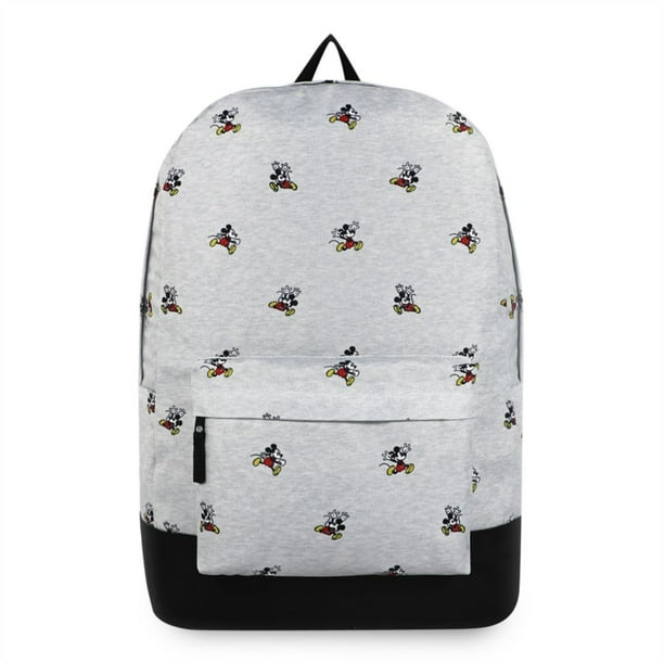 mickey mouse allover print backpack