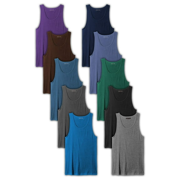 Andrew Scott Men's A Shirts | Cotton Tank Top Athletic Undershirts | Multi Packs & Colors