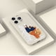 thumbnail image 4 of Atractivo artístico, practicidad intacta: funda de teléfono plateada de doble capa esmerilada con ilustración colorida para iPhone 15 Pro Max 14 13 12 Pro 11, 4 of 4