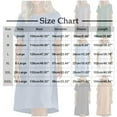 thumbnail image 4 of Bovxnpu Summer Plus Size Dresses for Women, Women's Casual T Shirt Dress, Fashion Women's Round Neck Short Sleeve Solid Beach Sundresses Pockets Dress L, 4 of 6
