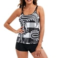 thumbnail image 4 of Conjunto de tankini con tiras en la espalda para mujer, traje de baño de dos piezas, ropa de playa Fridja nalpqowj51154, 4 of 8