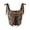 Brown, variant on Womens Corset Tank Tops Sleeveless Floral Tie Front Boned Bustiers Adjustable Strap Slim Fit Body Shaper Brown M