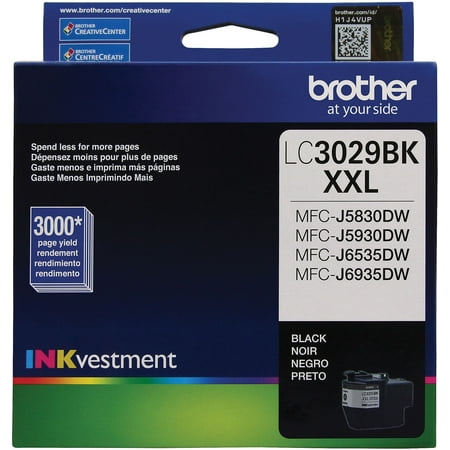 UPC: 0012502644798 | Brother LC 3029 Black Ink Cartridge Extra High 2429322