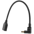 thumbnail image 2 of Angled Display Port Cable Gold Plating 1Pcs 12.2x1.4x0.8in, 2 of 7