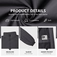 thumbnail image 3 of Iceglad Men's Lightweight Full-Zip Windbreaker Athletic Jacket with Pockets – Size Up Recommended, 3 of 8