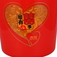 thumbnail image 3 of OFFIGAM Red PP Wedding Bucket for Home Festive Decor with Portable Design, 3 of 6