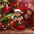 thumbnail image 4 of Lilixerw Funny Acrylic Dog Christmas Tree Decorations,Christmas Tree Christmas Gifts Christmas Ornaments,Suitable for Dog Lovers, 4 of 4