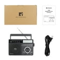 thumbnail image 3 of Retekess TR629 MW/FM/SW DSP Radio Handheld Digital Radio Receiver TF Card U Disk MP3 Player LCD Display Screen 3.5mm Headphone Jack, 3 of 8