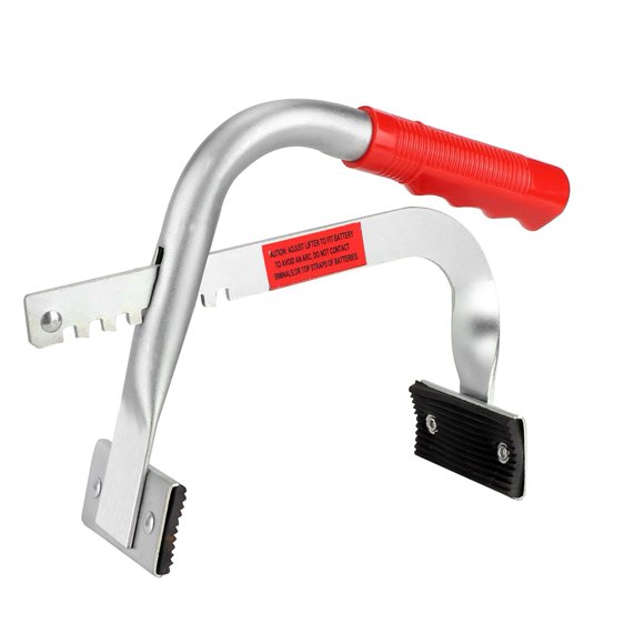 Battery Carrier, Safe Use High Strength Steel Grip Battery Carrier For 4-1/2in To 7-0.64cm Wide Batteries