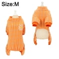 thumbnail image 2 of Ropa cómoda y transpirable para el hogar para perros, ropa a cuadros para mascotas, ropa para mascotas, ropa cálida para cuatro pies MFZFUKR BST3001371-2, 2 of 6