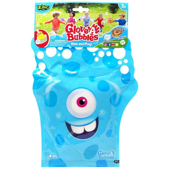 Glove A Bubble Blue Monster