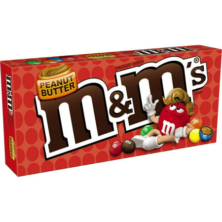 M&Ms Peanut Butter Chocolate Candy, 3 Oz.