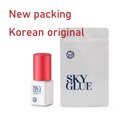 thumbnail image 5 of Pegamento de extensión de pestañas Sky, 1 botella, pegamento negro más fuerte, adhesivo Original de Corea, 5ml, herramientas de maquillaje （sky red, 5 of 5