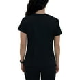 thumbnail image 5 of Doctor's Choice Pro Fit Scrubs Women's Scrub Top Black S - XXXL, 5 of 8
