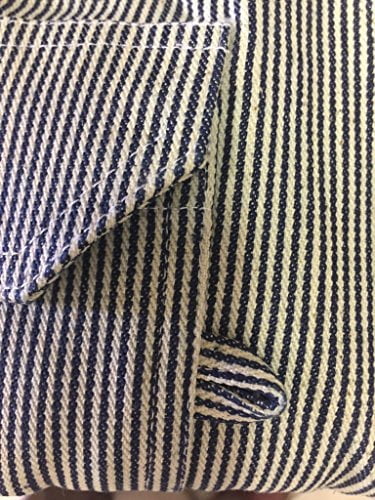Fubotevic Men Shirts Contrast Long Sleeve Polka Dot Printing Button Down Dress Shirts