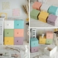 thumbnail image 6 of 2Pcs Small Desk Organizers, Acrylic Drawers Stackable Makeup Organizer, Colorful Bathroom Corner Storage Box with Pull Out Handle Small Cosmetic Storage Bins for Vanity, Desktop, White, 6 of 8
